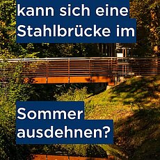☀️ Uff, was für Temperaturen! Während wir uns im Schatten abkühlen, müssen unsere Brücken echte Höchstleistungen erbring...