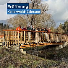 🌿 Einweihung im Nationalpark: Die neue Brücke über den Aselbach ist fertig! 🌉 Endlich ist es soweit: Der Zugang zum Na...