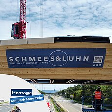 Von Niederlangen nach Mannheim: Nach der Fertigung des FRANKLIN-Stegs an unserem Standort wurde die Brücke Anfang August...