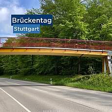 Donnerstag ist Brückentag – und heute befinden wir uns in Stuttgart! 🌉 Hier steht der Ersatzneubau des Fußgängerstegs ü...