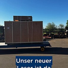 Darauf haben wir uns lange gefreut! ✨ In den letzten Tagen kam unsere neue Laserschneidemaschine an und wurde heute fert...