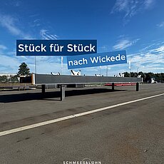 🚚 Große Ereignisse werfen ihre Schatten voraus! Die neue Ruhrbogenbrücke zwischen Wickede und Echthausen nimmt ordentli...