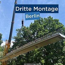 Neues Berlin-Update: Nach der feierlichen Eröffnung des Spektegrabensteges und des Steges über die Spektelage folgte nun...