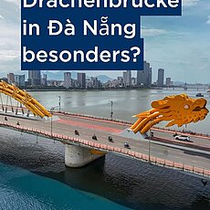 Die Welt ist voller besonderer Brücken und heute werfen wir einen Blick nach Vietnam. In der Küstenstadt Đà Nẵng steht n...