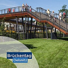 Donnerstag ist Brückentag – und heute befinden wir uns in Oelsnitz! 2013 bauten wir die neue Fußgängerbrücke über die Gl...