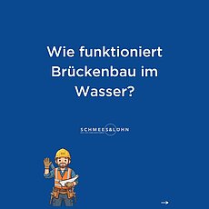 Brückenbau im Wasser? Am Beispiel der Flößerbrücke in Gaggenau nehmen wir euch in diesem Beitrag mit auf eine nicht allt...