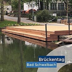 Donnerstag ist Brückentag – und heute befinden wir uns in Bad Schwalbach. Die Steganlage wurde bereits 2018 für die Land...